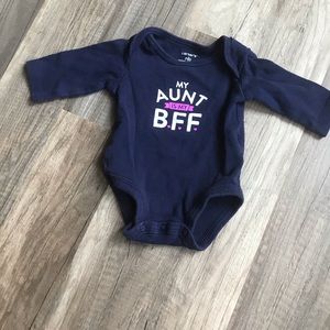 Auntie quote Graphic Newborn Tee